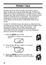 Предварительный просмотр 28 страницы Kenwood TK-3130 - ProTalk XLS UHF Instruction Manual