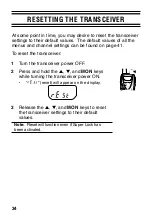 Предварительный просмотр 40 страницы Kenwood TK-3130 - ProTalk XLS UHF Instruction Manual