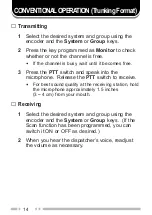 Предварительный просмотр 19 страницы Kenwood TK-3140 Instruction Manual