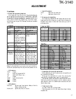 Предварительный просмотр 27 страницы Kenwood TK-3140 Service Manual