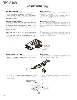 Предварительный просмотр 36 страницы Kenwood TK-3148 Service Manual