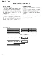 Предварительный просмотр 2 страницы Kenwood TK-3170 E Service Manual