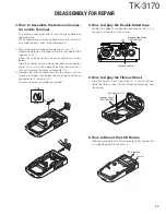 Предварительный просмотр 17 страницы Kenwood TK-3170 E Service Manual