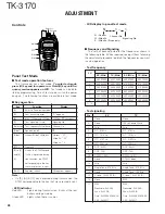 Предварительный просмотр 38 страницы Kenwood TK-3170 E Service Manual