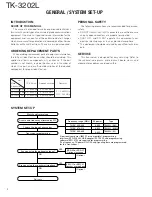 Preview for 3 page of Kenwood TK-3202L Service Manual