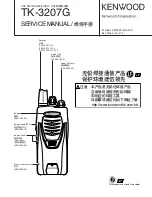 Preview for 2 page of Kenwood TK-3207G Service Manual