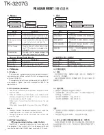 Preview for 5 page of Kenwood TK-3207G Service Manual