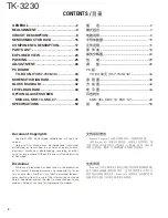 Preview for 2 page of Kenwood TK 3230 - FreeTalk XLS UHF Service Manual