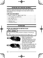 Предварительный просмотр 12 страницы Kenwood TK-3230DX Instruction Manual