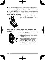 Предварительный просмотр 14 страницы Kenwood TK-3230DX Instruction Manual