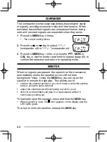 Предварительный просмотр 22 страницы Kenwood TK-3230DX Instruction Manual