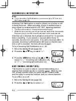 Предварительный просмотр 44 страницы Kenwood TK-3230DX Instruction Manual