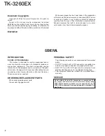 Preview for 2 page of Kenwood TK-3260EX Service Manual