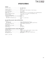 Предварительный просмотр 41 страницы Kenwood TK-3302 Service Manual