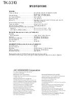 Предварительный просмотр 48 страницы Kenwood TK-3310 Service Manual