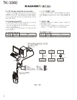 Предварительный просмотр 6 страницы Kenwood TK-3360 Service Manual