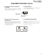 Предварительный просмотр 9 страницы Kenwood TK-3360 Service Manual