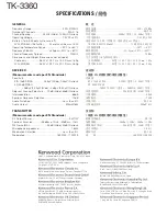 Предварительный просмотр 56 страницы Kenwood TK-3360 Service Manual