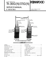 Предварительный просмотр 2 страницы Kenwood TK-360G Service Manual