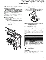 Предварительный просмотр 38 страницы Kenwood TK-360G Service Manual