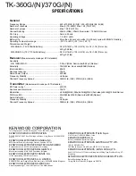 Предварительный просмотр 57 страницы Kenwood TK-360G Service Manual