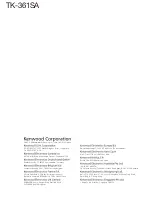 Предварительный просмотр 38 страницы Kenwood TK-361SA Service Manual