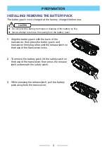 Preview for 3 page of Kenwood TK-3701D-E User Manual