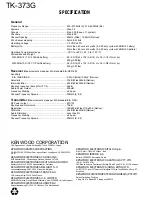 Preview for 45 page of Kenwood TK-373G Service Manual