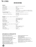 Preview for 31 page of Kenwood TK-378G Service Manual