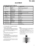 Предварительный просмотр 23 страницы Kenwood TK-385 Service Manual