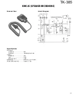 Предварительный просмотр 41 страницы Kenwood TK-385 Service Manual