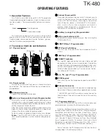 Preview for 4 page of Kenwood TK-480 Service Manual