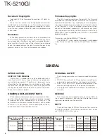 Preview for 2 page of Kenwood TK-5210 Service Manual