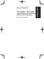 Preview for 2 page of Kenwood TK-5220 Instruction Manual