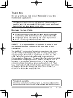 Preview for 4 page of Kenwood TK-5220 Instruction Manual