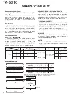 Preview for 2 page of Kenwood TK-5310 Service Manual