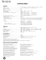 Preview for 97 page of Kenwood TK-5310 Service Manual