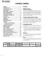 Предварительный просмотр 3 страницы Kenwood TK-5400 (K) Service Manual