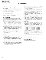 Предварительный просмотр 7 страницы Kenwood TK-5400 (K) Service Manual