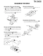 Предварительный просмотр 8 страницы Kenwood TK-5400 (K) Service Manual