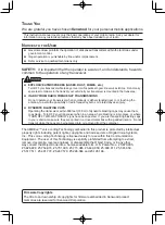 Preview for 3 page of Kenwood TK-5720 User Manual