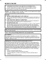 Preview for 3 page of Kenwood TK-6110 Instruction Manual