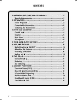 Предварительный просмотр 4 страницы Kenwood TK-6110 Instruction Manual