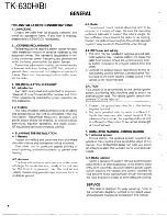 Предварительный просмотр 4 страницы Kenwood TK-630H Service Manual