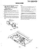 Предварительный просмотр 21 страницы Kenwood TK-630H Service Manual