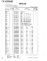 Предварительный просмотр 53 страницы Kenwood TK-630H Service Manual