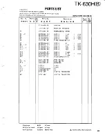 Предварительный просмотр 62 страницы Kenwood TK-630H Service Manual