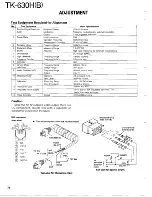 Предварительный просмотр 71 страницы Kenwood TK-630H Service Manual