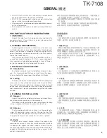 Preview for 3 page of Kenwood TK-7108 Service Manual