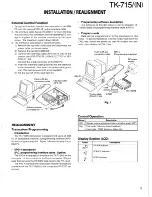 Предварительный просмотр 3 страницы Kenwood TK-715 Service Manual